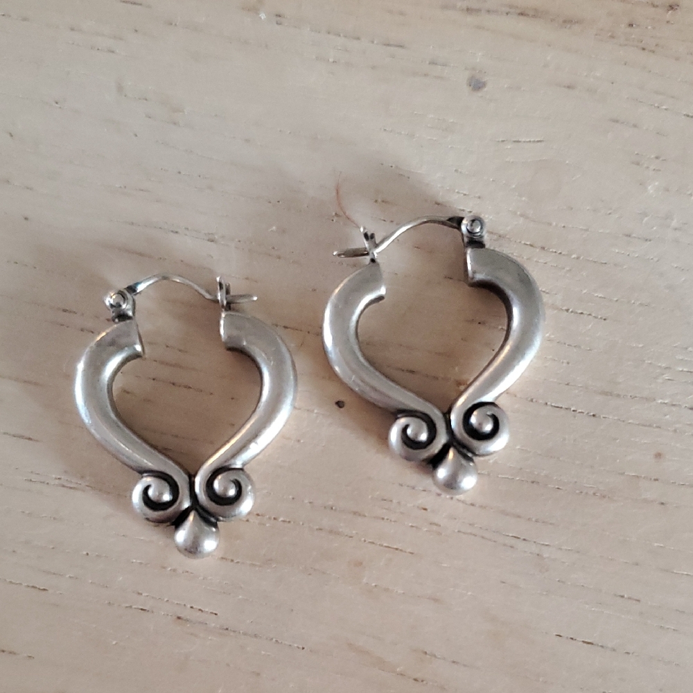 James Avery Sterling Silver Hoop Earrings